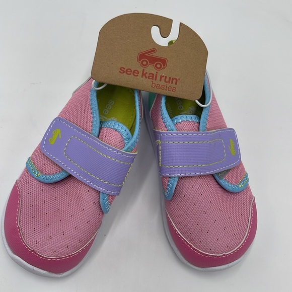 NWT Toddler See Kai Run Basics Cruiser H2O - Size 7 - Pink - Picture 5 of 9